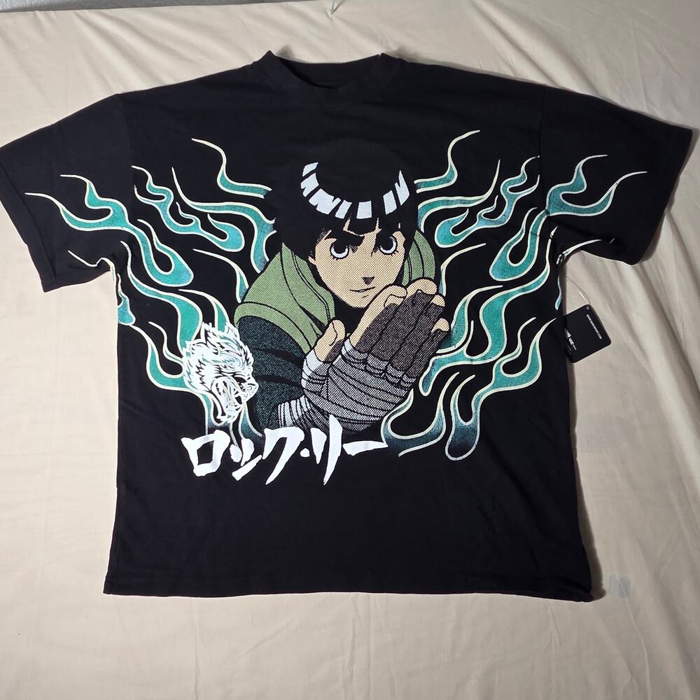 DARC Sport x Naruto Shippuden "Rock Lee" Tee Limited Edition 122/1000 NWT Size M